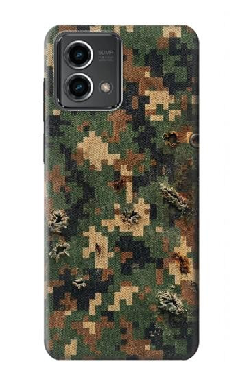 S4091 Green Digital Camouflage Pattern Hülle Schutzhülle Taschen für Motorola Moto G Stylus 5G (2023)