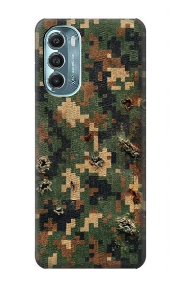 S4091 Green Digital Camouflage Pattern Hülle Schutzhülle Taschen für Motorola Moto G Stylus 5G (2022)