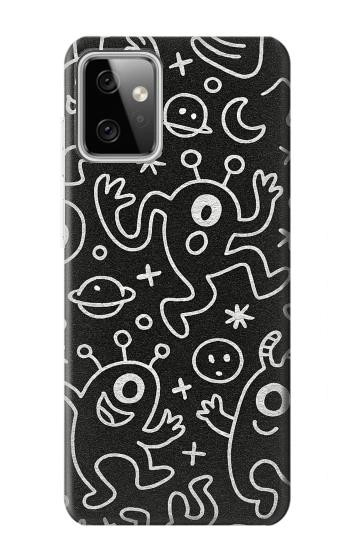 S4101 Cute Cartoon Monster Pattern Hülle Schutzhülle Taschen für Motorola Moto G Power (2023) 5G