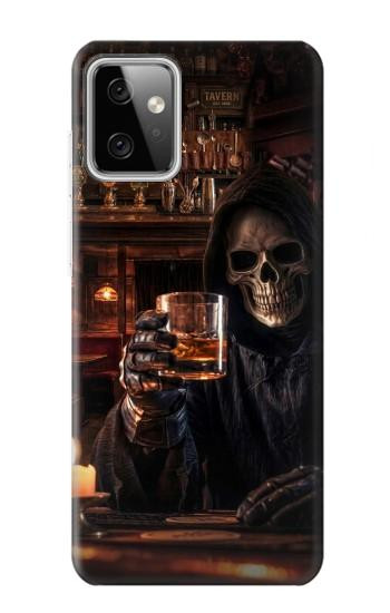 S4102 Vintage Skull Tavern Artwork Hülle Schutzhülle Taschen für Motorola Moto G Power (2023) 5G