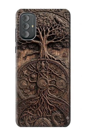 S4103 Ancient Tree Of Life Symbol Art Hülle Schutzhülle Taschen für Motorola Moto G Power 2022, G Play 2023