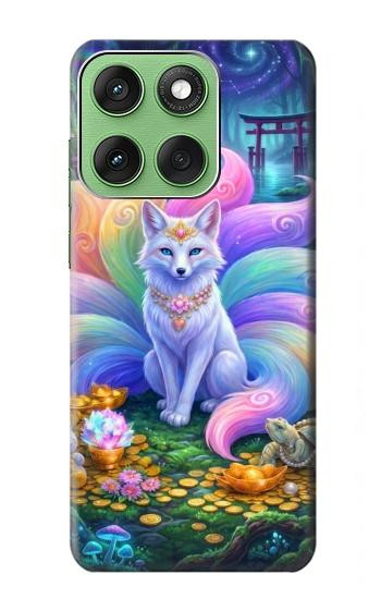 S4088 Fantasy Fox Spirit Magical Artwork Hülle Schutzhülle Taschen für Motorola Edge 60