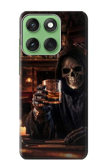 S4102 Vintage Skull Tavern Artwork Hülle Schutzhülle Taschen für Motorola Edge 60