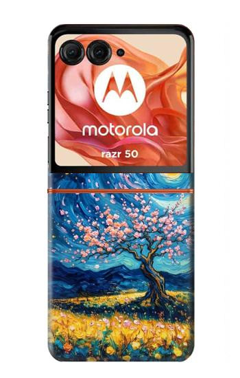 S4081 Dreamy Spiral Galaxy Night Sky Art Hülle Schutzhülle Taschen für Motorola Razr 70,60,50, Razr (2026, 2025, 2024)