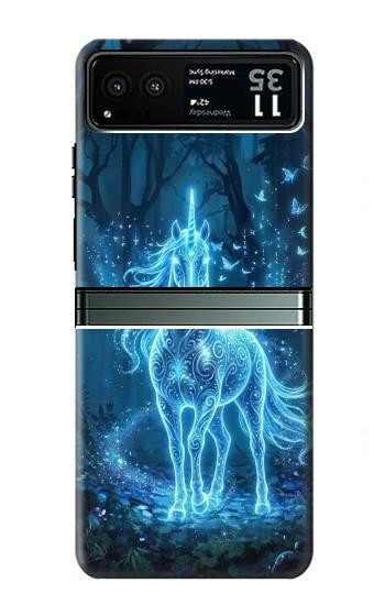 S4104 Mystical Forest Spirit Horse Fantasy Hülle Schutzhülle Taschen für Motorola Razr 40
