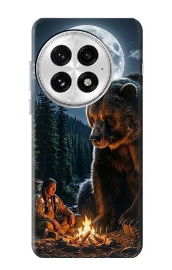 S4095 Majestic Bear Indian Wilderness Art Hülle Schutzhülle Taschen für OnePlus 13