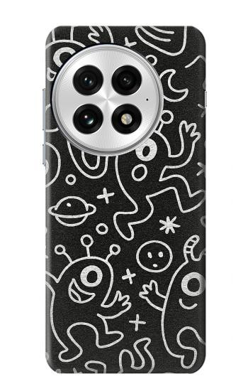 S4101 Cute Cartoon Monster Pattern Hülle Schutzhülle Taschen für OnePlus 13