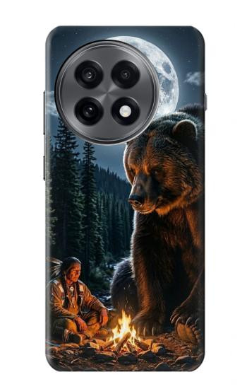 S4095 Majestic Bear Indian Wilderness Art Hülle Schutzhülle Taschen für OnePlus 13R