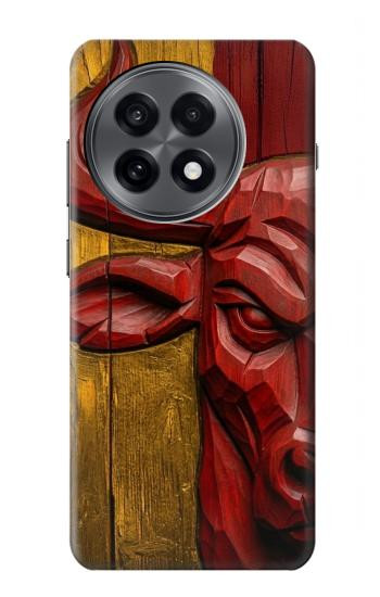 S4098 Span Bull Carved Artwork Hülle Schutzhülle Taschen für OnePlus 13R