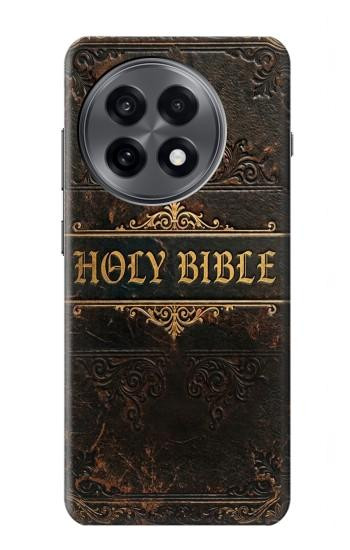 S4109 Vintage Antique Bible Book Cover Art Hülle Schutzhülle Taschen für OnePlus 13R