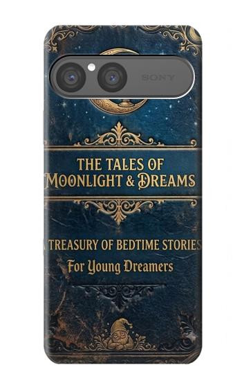S4080 Moonlit Fantasy Bedtime Story Hülle Schutzhülle Taschen für Sony Xperia 10 VII
