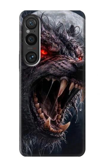 S4094 Wolf Moonlight Fantasy Art Hülle Schutzhülle Taschen für Sony Xperia 1 VI