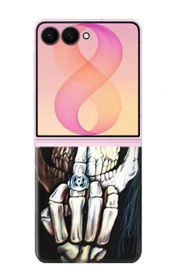S0222 Skull Pentagram Hülle Schutzhülle Taschen für Samsung Galaxy Z Flip 8