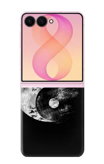 S1372 Moon Yin-Yang Hülle Schutzhülle Taschen für Samsung Galaxy Z Flip 8