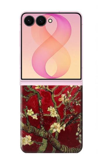 S2414 Red Blossoming Almond Tree Van Gogh Hülle Schutzhülle Taschen für Samsung Galaxy Z Flip 8
