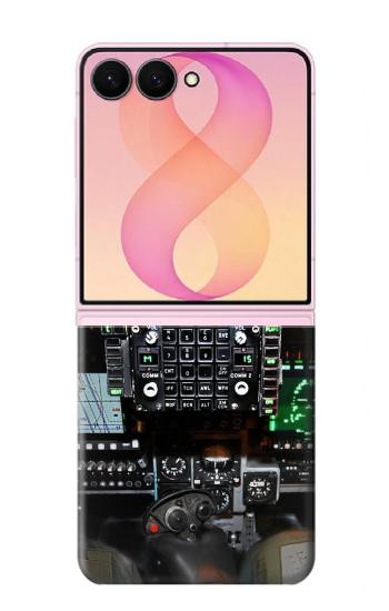 S2435 Fighter Jet Aircraft Cockpit Hülle Schutzhülle Taschen für Samsung Galaxy Z Flip 8