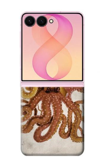S2801 Vintage Octopus Hülle Schutzhülle Taschen für Samsung Galaxy Z Flip 8