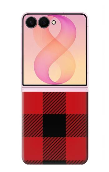 S2931 Red Buffalo Check Pattern Hülle Schutzhülle Taschen für Samsung Galaxy Z Flip 8