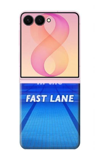 S3136 Life in the Fast Lane Swimming Pool Hülle Schutzhülle Taschen für Samsung Galaxy Z Flip 8