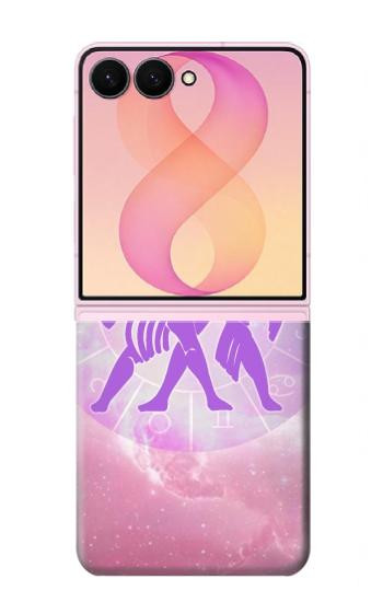 S3259 Zodiac Gemini Hülle Schutzhülle Taschen für Samsung Galaxy Z Flip 8