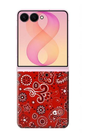 S3354 Red Classic Bandana Hülle Schutzhülle Taschen für Samsung Galaxy Z Flip 8