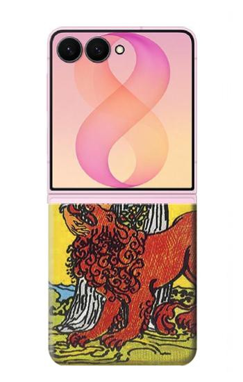 S3458 Strength Tarot Card Hülle Schutzhülle Taschen für Samsung Galaxy Z Flip 8