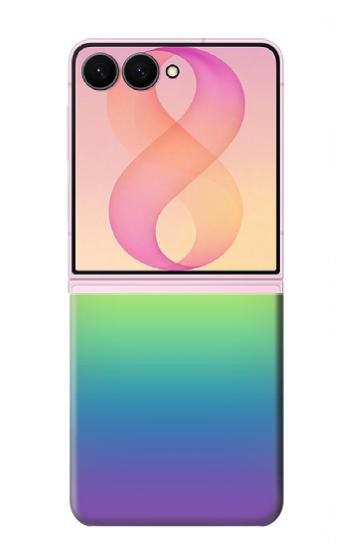 S3698 LGBT Gradient Pride Flag Hülle Schutzhülle Taschen für Samsung Galaxy Z Flip 8