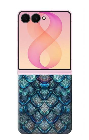 S3809 Mermaid Fish Scale Hülle Schutzhülle Taschen für Samsung Galaxy Z Flip 8