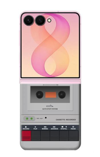 S3953 Vintage Cassette Player Graphic Hülle Schutzhülle Taschen für Samsung Galaxy Z Flip 8