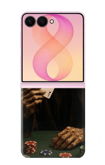 S3994 Grim Reaper Poker Win Hülle Schutzhülle Taschen für Samsung Galaxy Z Flip 8