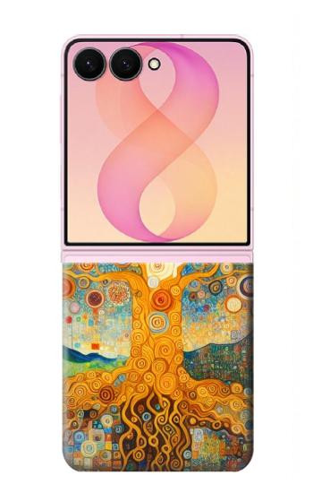 S4007 Tree of Life Painting Hülle Schutzhülle Taschen für Samsung Galaxy Z Flip 8