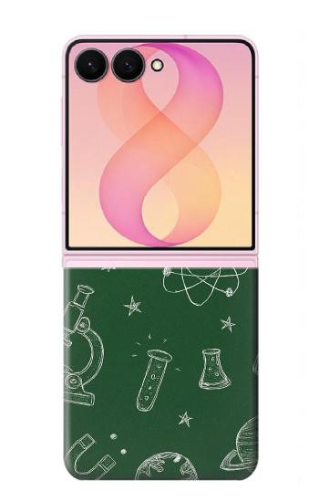 S4059 Science Chalkboard Graphic Hülle Schutzhülle Taschen für Samsung Galaxy Z Flip 8