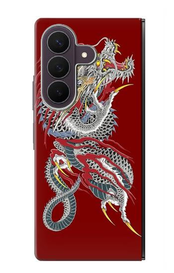 S2104 Yakuza Dragon Tattoo Hülle Schutzhülle Taschen für Samsung Galaxy Z Fold 8 Ultra