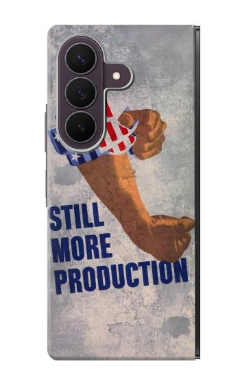 S3963 Still More Production Vintage Postcard Hülle Schutzhülle Taschen für Samsung Galaxy Z Fold 8 Ultra