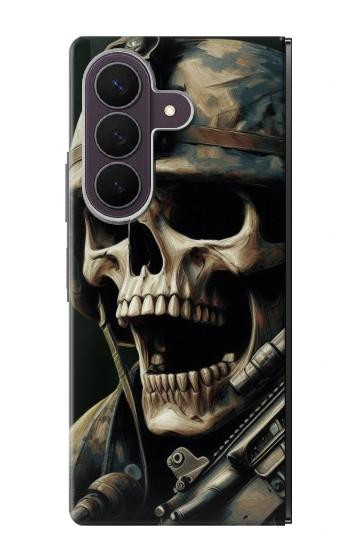 S4017 Skull Soldier Hülle Schutzhülle Taschen für Samsung Galaxy Z Fold 8 Ultra