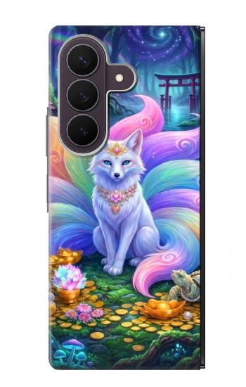 S4088 Fantasy Fox Spirit Magical Artwork Hülle Schutzhülle Taschen für Samsung Galaxy Z Fold 8 Ultra