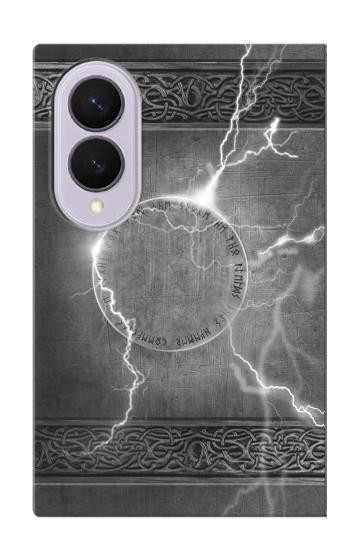 S2533 Thor Thunder Strike Hammer Hülle Schutzhülle Taschen für Samsung Galaxy Z Fold 8