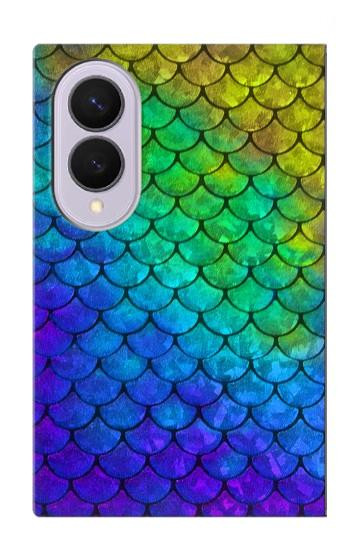 S2930 Mermaid Fish Scale Hülle Schutzhülle Taschen für Samsung Galaxy Z Fold 8