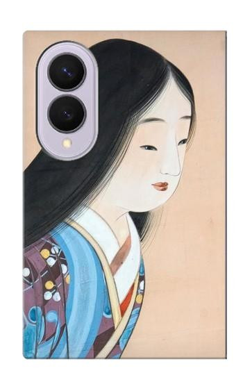 S3483 Japan Beauty Kimono Hülle Schutzhülle Taschen für Samsung Galaxy Z Fold 8