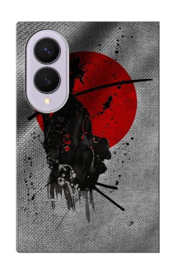 S3517 Japan Flag Samurai Hülle Schutzhülle Taschen für Samsung Galaxy Z Fold 8
