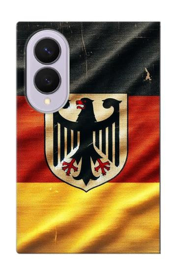 S3989 Germany Eagle Old Flag Hülle Schutzhülle Taschen für Samsung Galaxy Z Fold 8