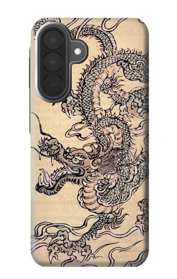 S0318 Antique Dragon Hülle Schutzhülle Taschen für Samsung Galaxy A27