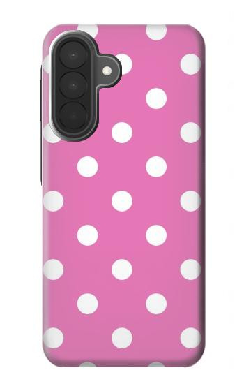 S2358 Pink Polka Dots Hülle Schutzhülle Taschen für Samsung Galaxy A27