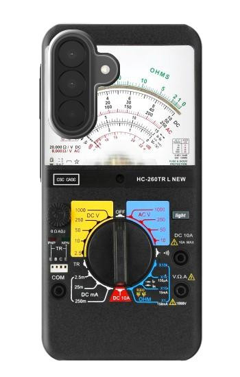 S2660 Analog Multimeter Graphic Printed Hülle Schutzhülle Taschen für Samsung Galaxy A27