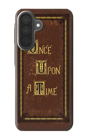 S2824 Once Upon a Time Book Cover Hülle Schutzhülle Taschen für Samsung Galaxy A27