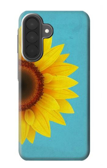 S3039 Vintage Sunflower Blue Hülle Schutzhülle Taschen für Samsung Galaxy A27