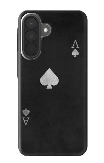 S3152 Black Ace of Spade Hülle Schutzhülle Taschen für Samsung Galaxy A27