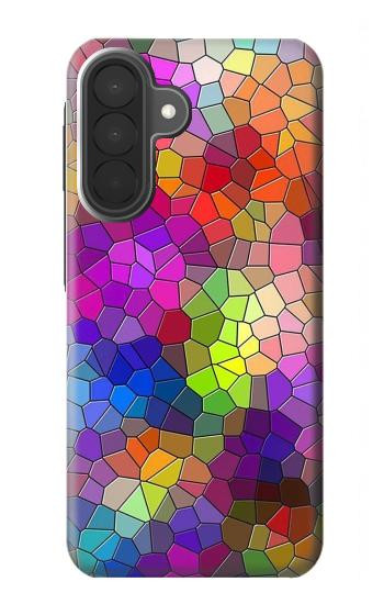 S3677 Colorful Brick Mosaics Hülle Schutzhülle Taschen für Samsung Galaxy A27