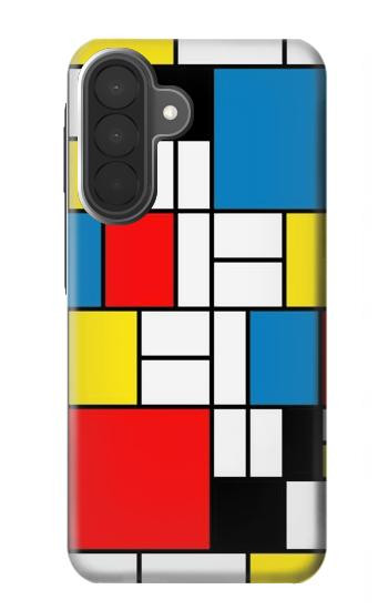 S3814 Piet Mondrian Line Art Composition Hülle Schutzhülle Taschen für Samsung Galaxy A27