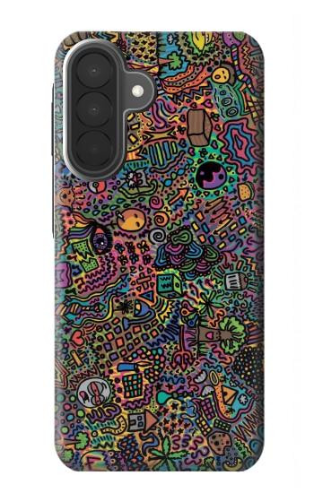 S3815 Psychedelic Art Hülle Schutzhülle Taschen für Samsung Galaxy A27